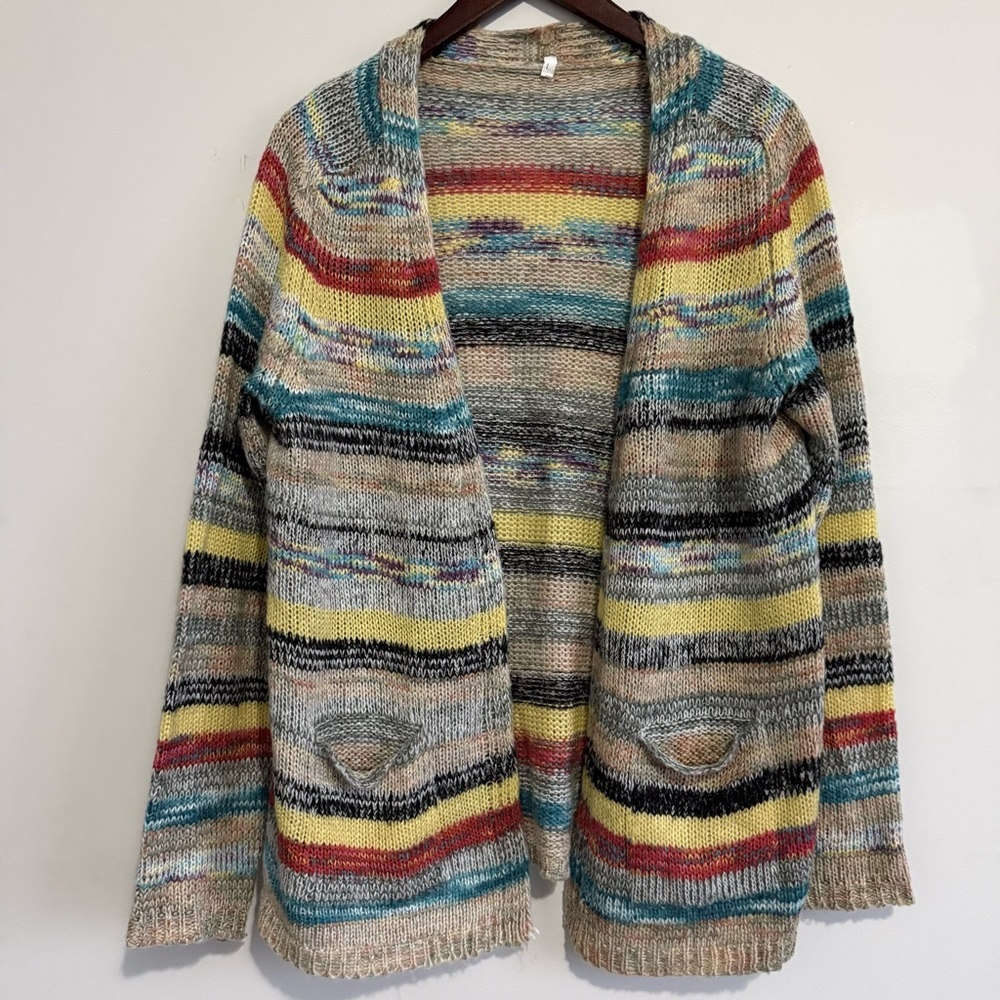 Multicolor Striped Women's Sweater